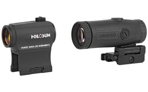 Scopes Holosun Technologies HM3X H-SUN HS403C & 3X MAGNIFIR BLK COMBO